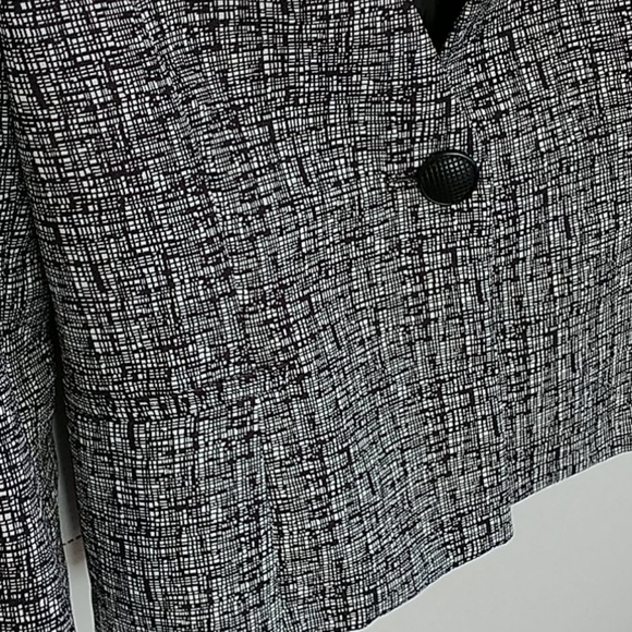 Nipon Boutique Brown/Cream Career Blazer 4 - Picture 4 of 10